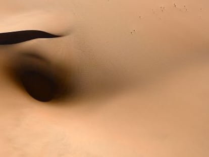 Una cicatriz en una rodilla