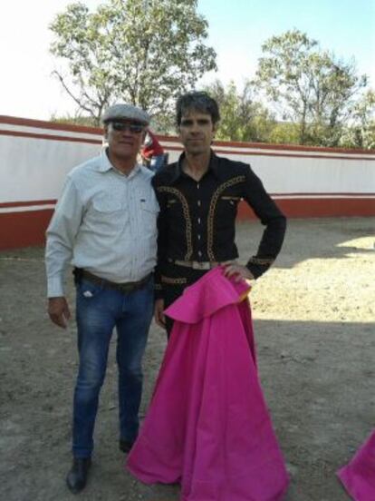 José Tomás con Ricardo Vielma en México hace dos meses