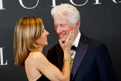 Richard Gere y Alejandra Silva