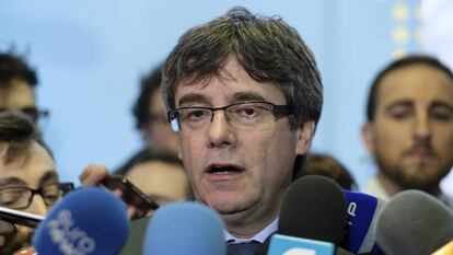 Puigdemont, detenido en Cerdeña por la orden de busca y captura del Tribunal Supremo