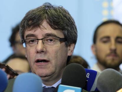 Puigdemont, detenido en Cerdeña por la orden de busca y captura del Tribunal Supremo