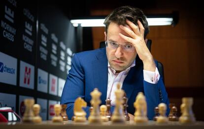 Levón Aronián, durante el torneo Altibox Norway Chess el pasado octubre en Stavanger (Noruega)