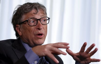BIll Gates el pasado lunes durante una entrevista en Nueva York.