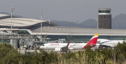 Aeropuerto de Barcelona-El Prat. 