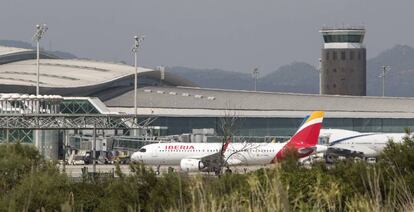 Aeropuerto de Barcelona-El Prat. 