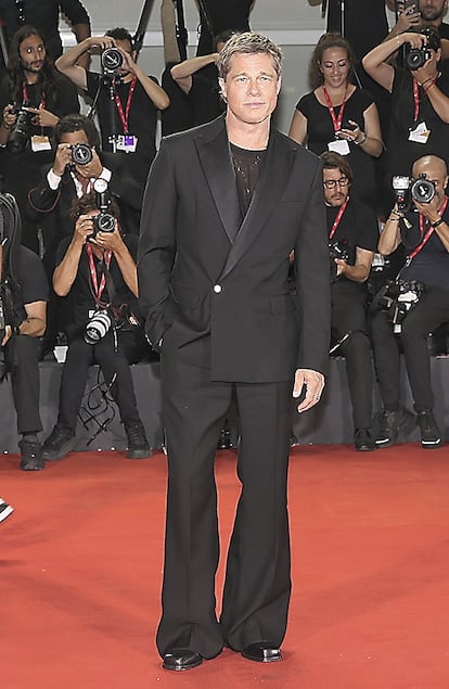 Brad Pitt en Venecia.
