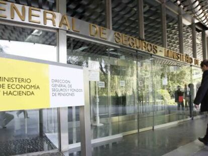 Sede de la Direcci&oacute;n General de Seguros y Fondos de Pensiones (DGSFP), en el Paseo de la Castellana de Madrid.