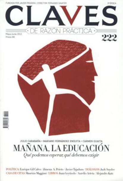 Portada de 'Claves' de mayo de 2012.