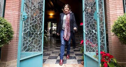 La consejera de Fomento, Elena Cortés, este viernes en Córdoba.