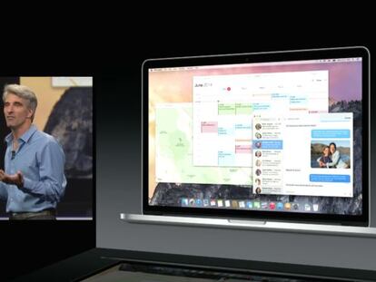 Apple presenta MacOS X Yosemite, todos los detalles de su nuevo sistema operativo