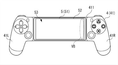 Diseño de la patente de Sony
