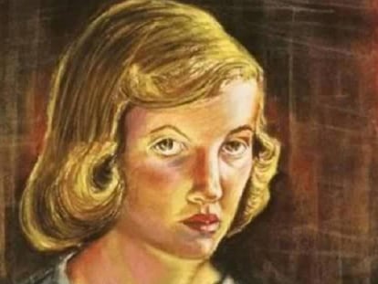 Autorretrato de Sylvia Plath en 1951