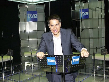 Daniel Domenjó, presentador de <i>El enemigo en casa.</i>