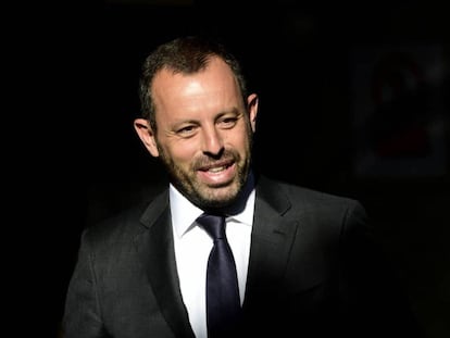 Sandro Rosell, en julio de 2014. 