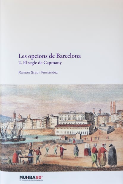 21/07/23 QUADERN. Portadas de los libros del Muhba "Les Opcions de Barcelona"de Ramon Grau i Fernandez. 