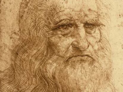 Autorretrato de Leonardo da Vinci.