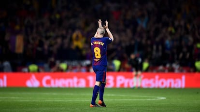 Iniesta despede-se na Copa do Rei