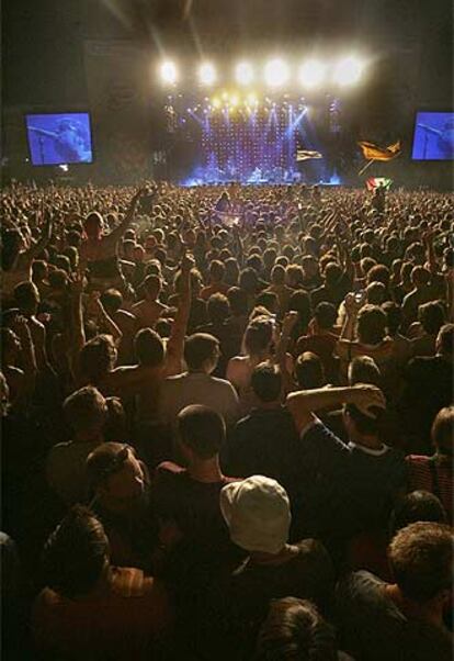 Concierto de Oasis el año pasado en Benicàssim.