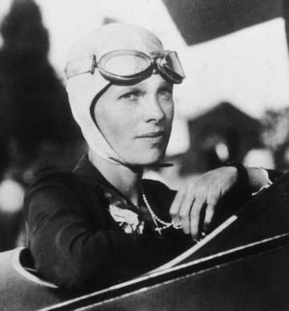 Amelia Earhart.