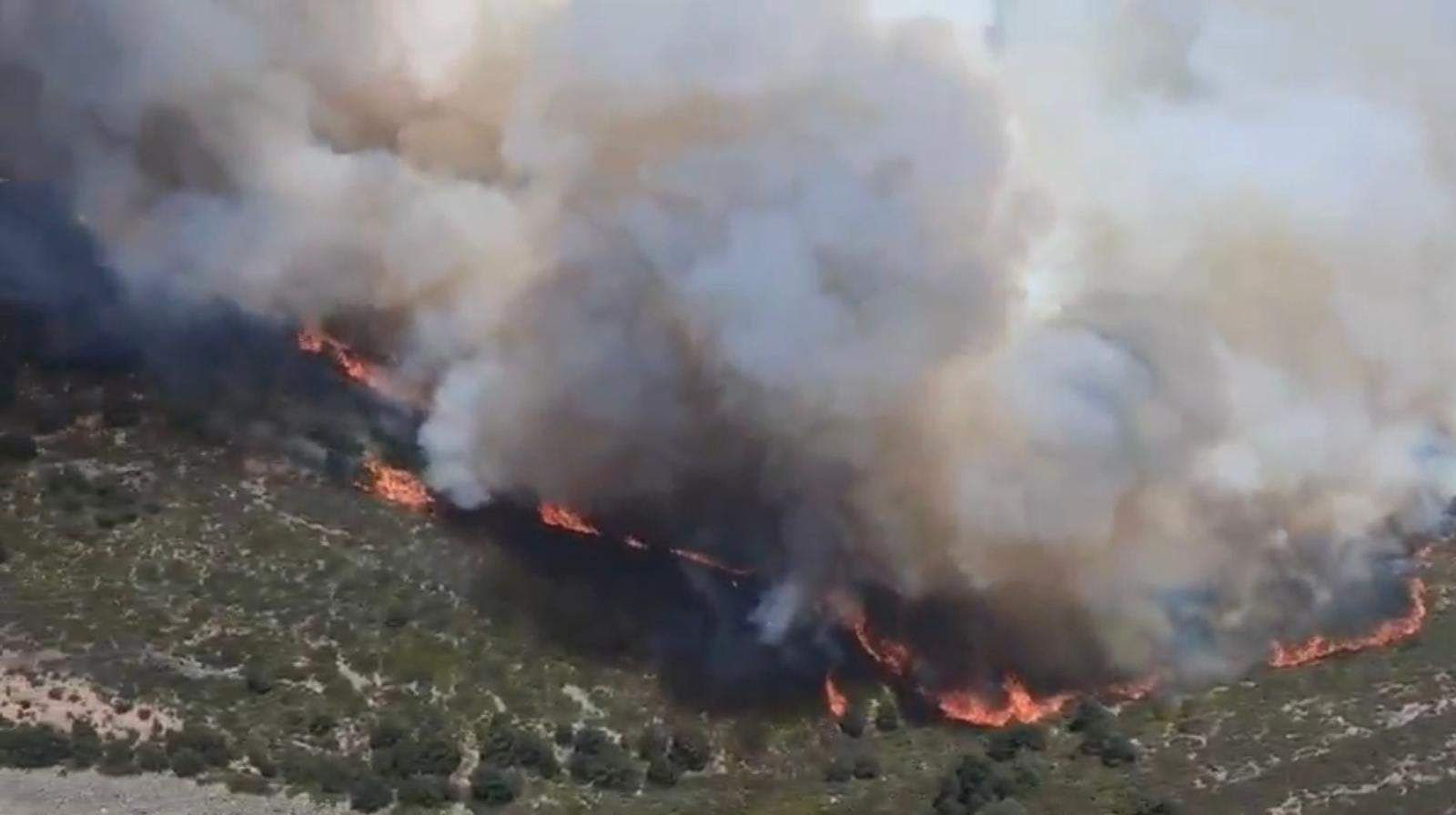 El incendio de Guadalajara roza las 30.000 hectáreas quemadas y ya hay 34 municipios desalojados