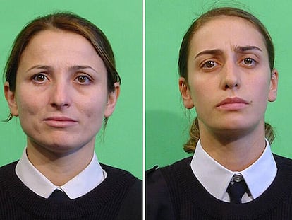 Silvia Nogaledo (a la izquierda) y Aurora Rodríguez, las dos agentes de policía asesinadas.