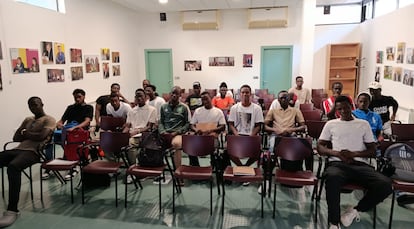 Alumnos de la Escuela de Pastores de Castilla-La Mancha, en una imagen cedida.
