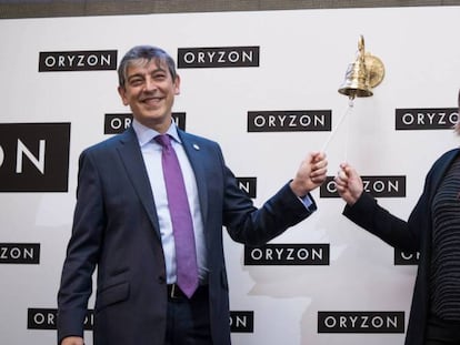 Carlos Buesa y Tamara Maes, presidente y directora científica, respectivamente, de Oryzon Genomics.