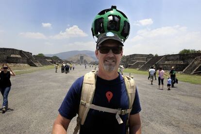 Silverman, en Teotihuacán.