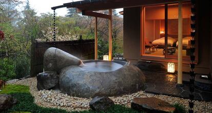 Gôra Kadan, un exquisito 'ryokan' en los bosques del parque nacional Hakone (Japón).