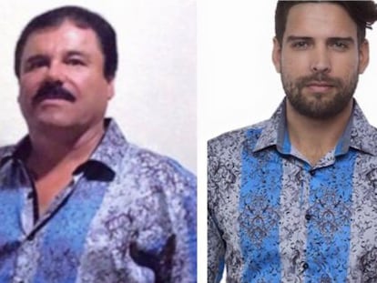 O modelo de camisa que El Chapo usou em sua entrevista está à venda.