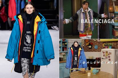 Balenciaga se inspira en Joey de 'Friends'

Los seres multicapas que cerraron el desfile de la maison recuerdan al mítico look de Joey en la eterna Friends. Tanto que los memes no dejan de circular en Instagram. El artista a cargo de @siduations ha creado montajes imperdibles.