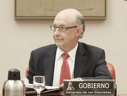 El ministre d'Hisenda, Cristóbal Montoro.