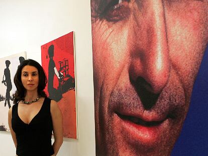 Eugenia Eiriz, viudad de Antonio Gades, ayer, en Alicante.