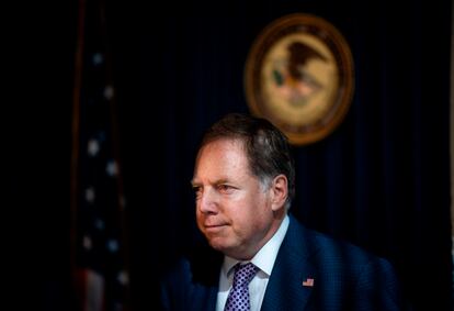 El fiscal del distrito sur de Nueva York, Geoffrey Berman.