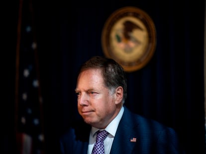 El fiscal del distrito sur de Nueva York, Geoffrey Berman.