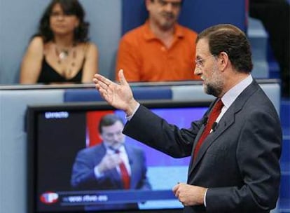 Mariano Rajoy, en un momento del programa.