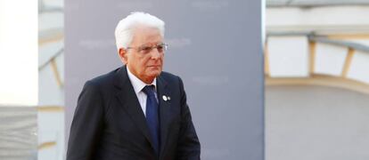 Sergio Mattarella, presidente de la República italiana