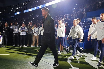 Luis Enrique, en un fotograma de su serie 'No tenéis ni *** idea'.