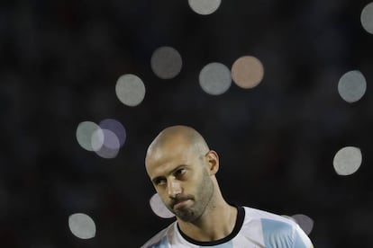 Mascherano, uno de los pocos que demuestra una entrega total.