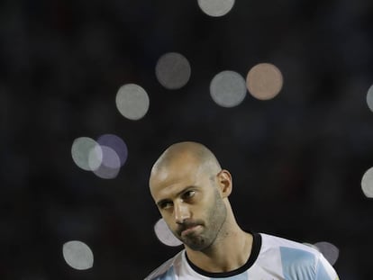 Mascherano, uno de los pocos que demuestra una entrega total.