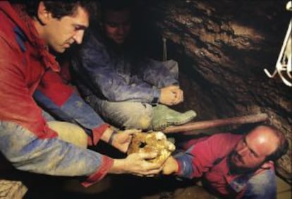 En julio de 1992, un equipo de paleontólogos españoles descubrió en la Sima de los Huesos en Atapuerca (Burgos) el cráneo mas completo del registro fósil mundial