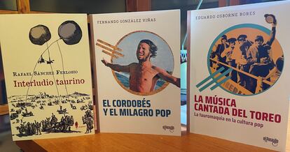 'Interludio taurino' y dos de los nuevos títulos de la editorial El Paseíllo.