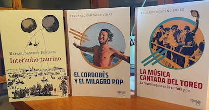 'Interludio taurino' y dos de los nuevos títulos de la editorial El Paseíllo.