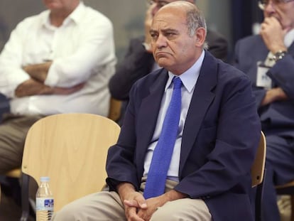 Gerardo Díaz Ferrán, durante un juicio.