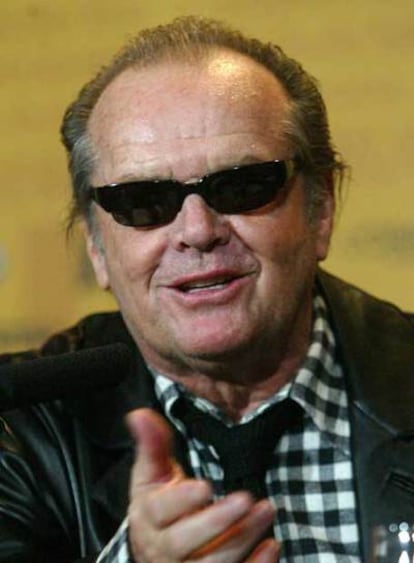 El actor Jack Nicholson.