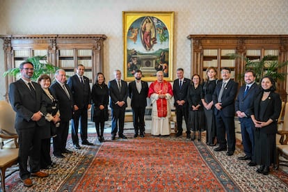 Gabriel Boric y el papa León XIV