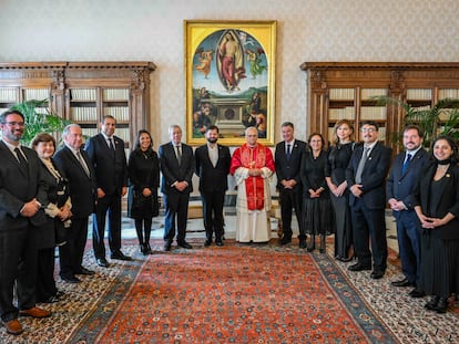Gabriel Boric y el papa León XIV