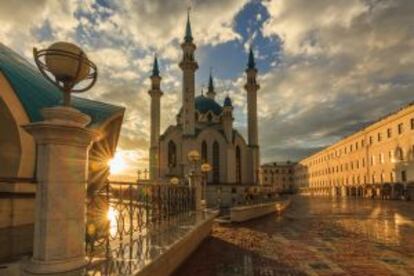 Mezquita de Qol Šärif, en Kazán (Rusia).