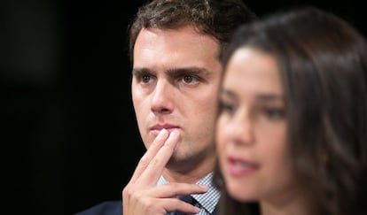 Albert Rivera junto a Ines Arrimadas.