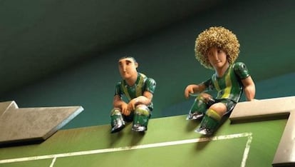 Un fotograma de 'Futbolín'.